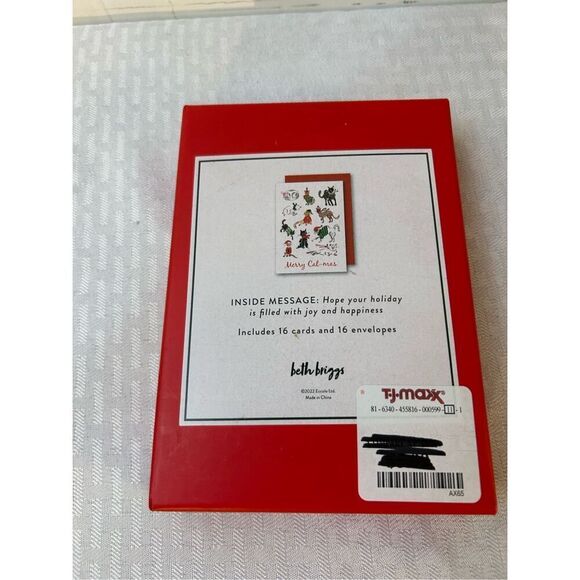 Cat Christmas cards "Merry Christmas" Beth Briggs 2022 new - Picture 2 of 2